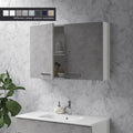 Morley Luxury Bathroom Wall Unit 1000 – Gloss Graphite