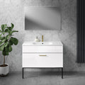 Morley Luxury Bathroom Vanity Unit 1000 - Gloss White