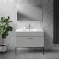 Morley Luxury Bathroom Vanity Unit 1000 - Storm Grey