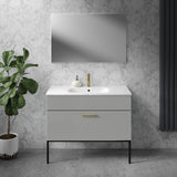 1000mm Wide Vanity Units _storm grey