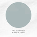 Matt Ocean Green Furniture Sample