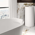 Oliver Luxury Gel Headrest - White