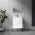 Morley Luxury Bathroom Vanity Unit 600 - Gloss White