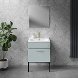 600mm Wide Vanity Units _ Basin_ocean green
