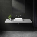 Gilpin Stone Square Countertop Basin 450