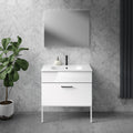 Morley Luxury Bathroom Vanity Unit 800 - Gloss White