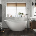 Banksy Stone Slipper Freestanding Bath 1650