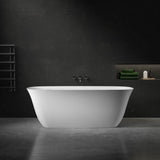 Hockney Bath, Front, Matt White