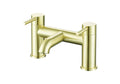LBC Deck Mounted Bath Filler Brushed Brass