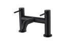 LBC Deck Mounted Bath Filler Matt Black