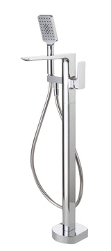 LBC Avant Floor Standing Bath Shower Mixer Tap - Chrome