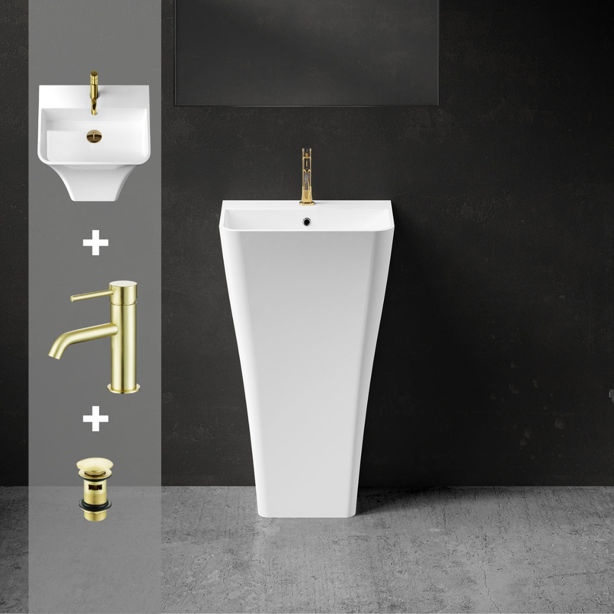 Haydon Bundle - Brushed Brass