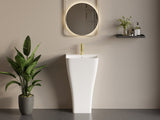 Haydon Freestanding Basin Brushed Brass Tap
