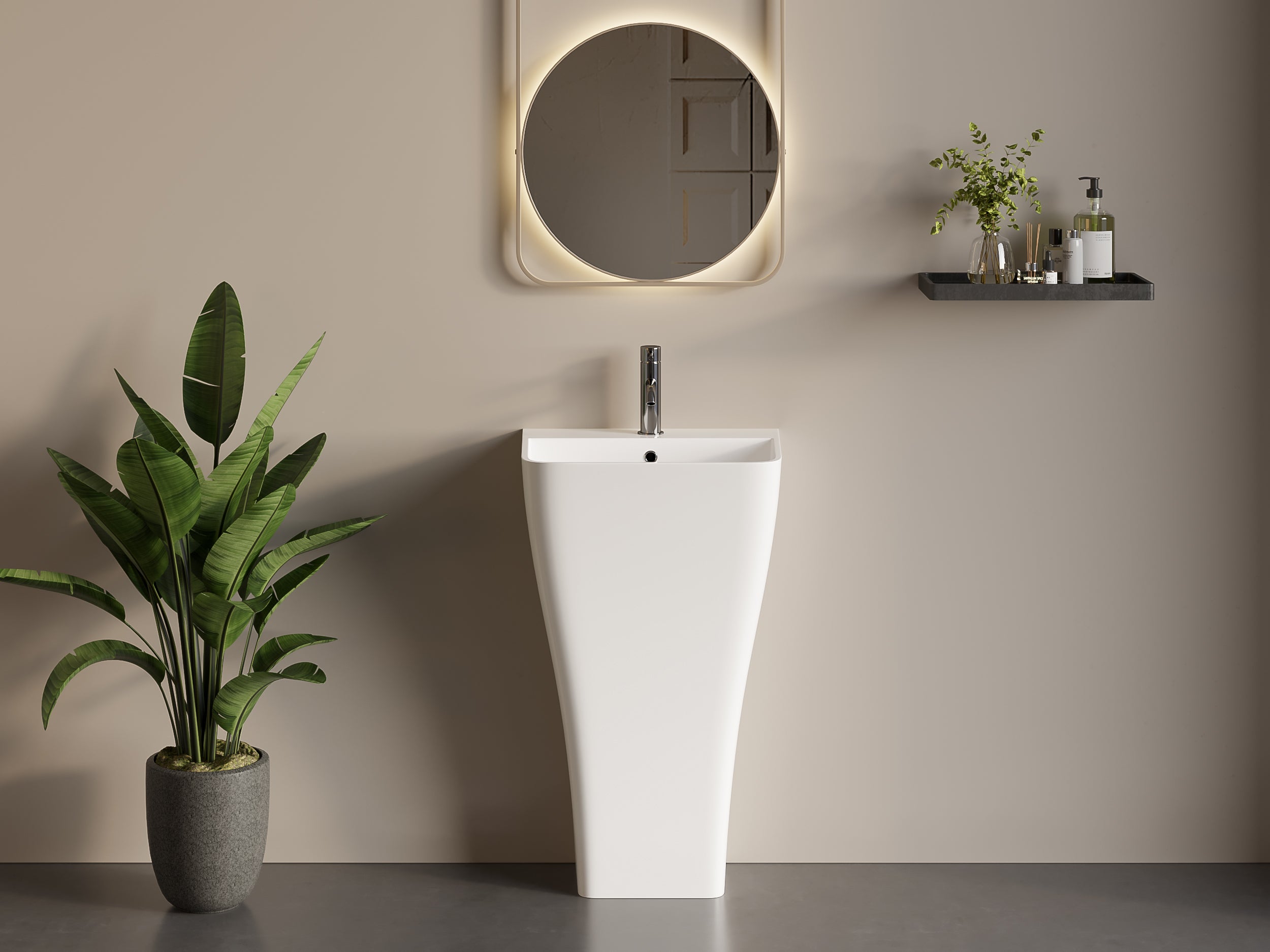 Haydon Freestanding Basin Chrome Tap