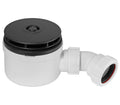 LBC Shallow Shower Trap Matt Black