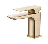 LBC Avant Monobloc Mini Basin Mixer Tap - Brushed Brass
