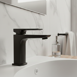 LBC Avant Monobloc Mini Basin Mixer Tap - Matt Black