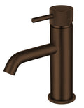 LBC Knurled Monobloc Mini Basin Mixer Tap - Brushed Bronze