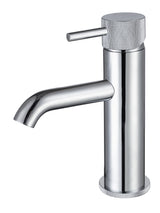 LBC Knurled Monobloc Mini Basin Mixer Tap - Chrome