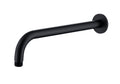 LBC Wall Mounted Shower Arm Matt Black