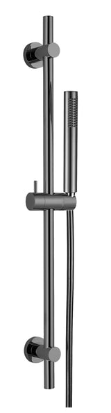 LBC Shower Handset & Riser Rail - Gunmetal Grey