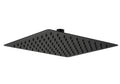 LBC Square Ultra Thin Shower Head Stainless Steel Matt Black