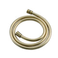 LBC Shower Hose 1.5 Metre PVC - Brushed Brass