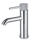 LBC Knurled Monobloc Basin Mixer Tap - Chrome