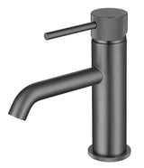 LBC Knurled Monobloc Basin Mixer Tap - Gunmetal Grey