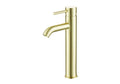 LBC Monobloc Tall Basin Mixer Brushed Brass