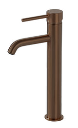 LBC Monobloc Tall Basin Mixer Tap - Brushed Bronze