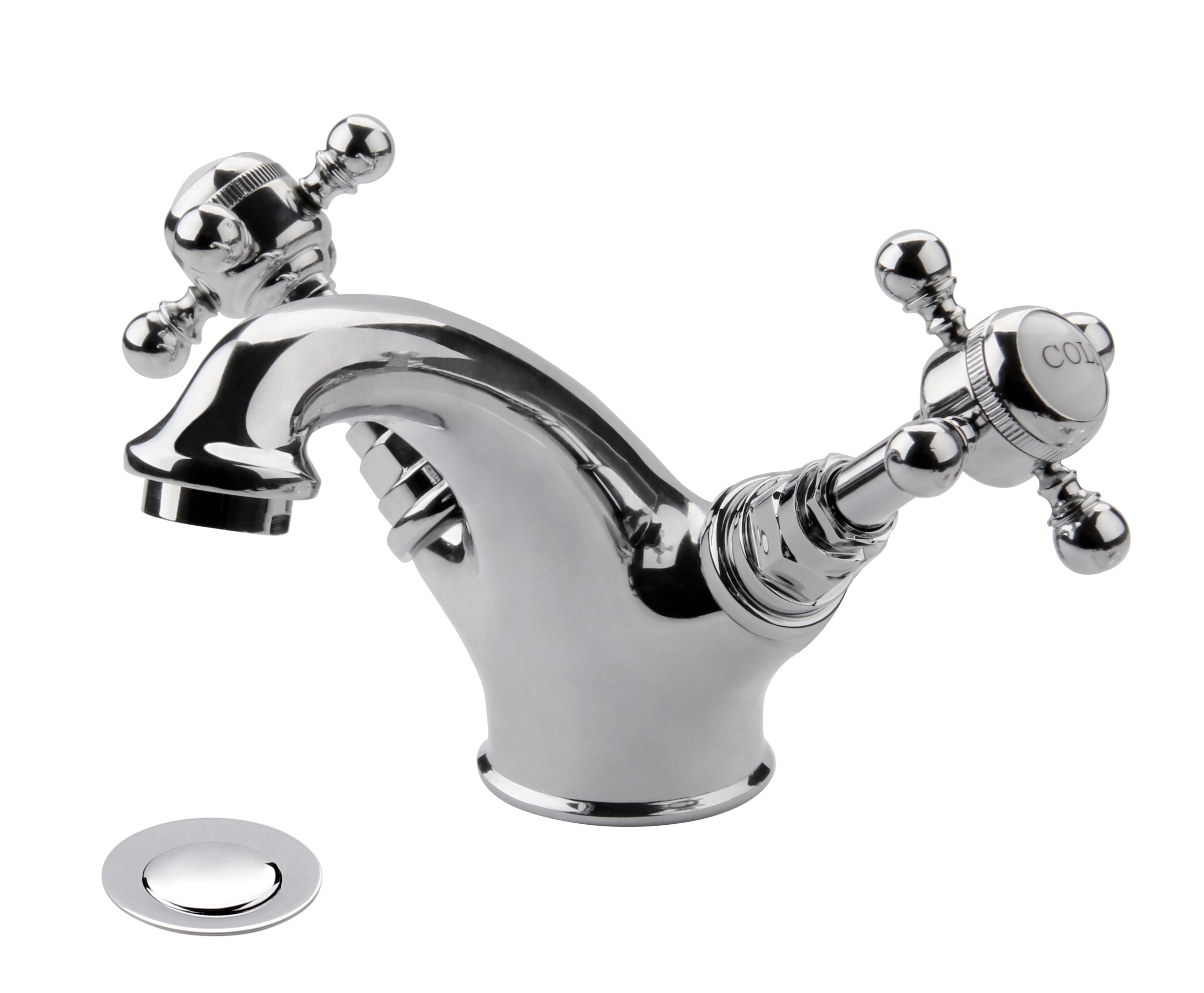 LBC Traditional Basin Mixer Tap - Chrome