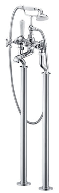 LBC Traditional Floorstanding Bath Shower Mixer - Chriome