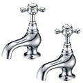 LBC Traditional Basin Taps - Chrome