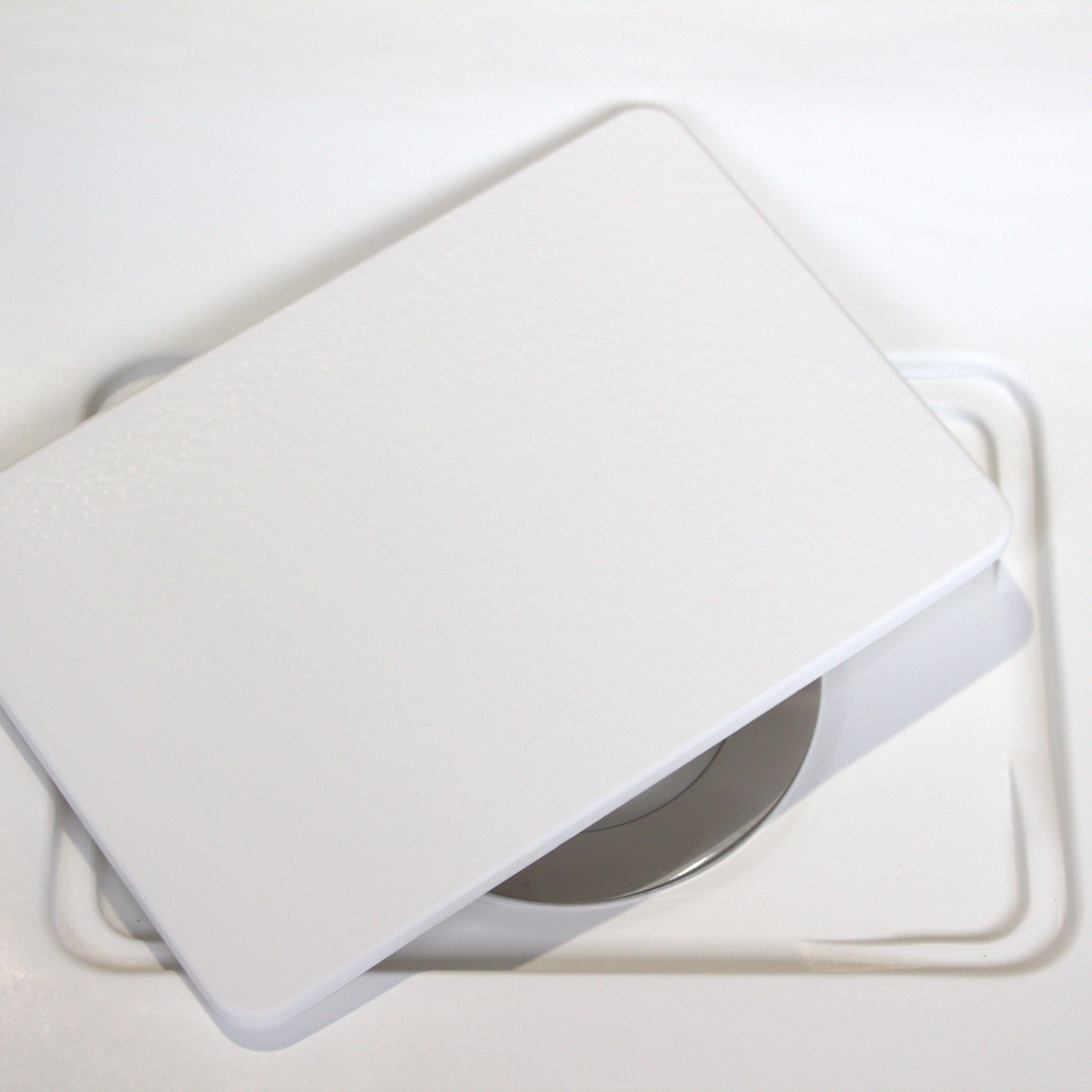 Turner Stone Texture Square Shower Tray 900 x 900 Matt White