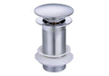LBC Waste - Clicker Unslotted Basin - Chrome
