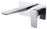 LBC Avant Wall Mounted Basin Mixer Tap - Chrome
