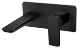 LBC Avant Wall Mounted Basin Mixer Tap - Matt Black