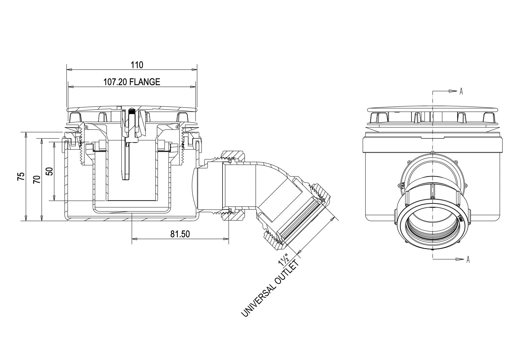 WA-SHW-CP Drawing