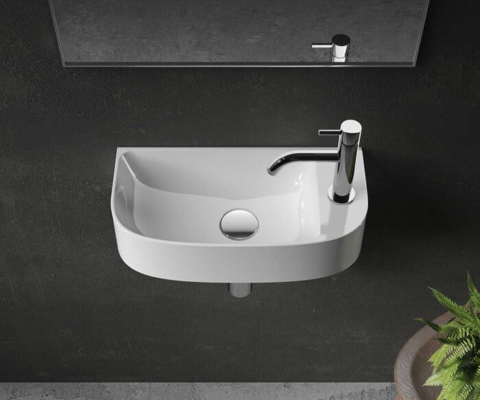 Boty Stone Wall Mounted Basin 440