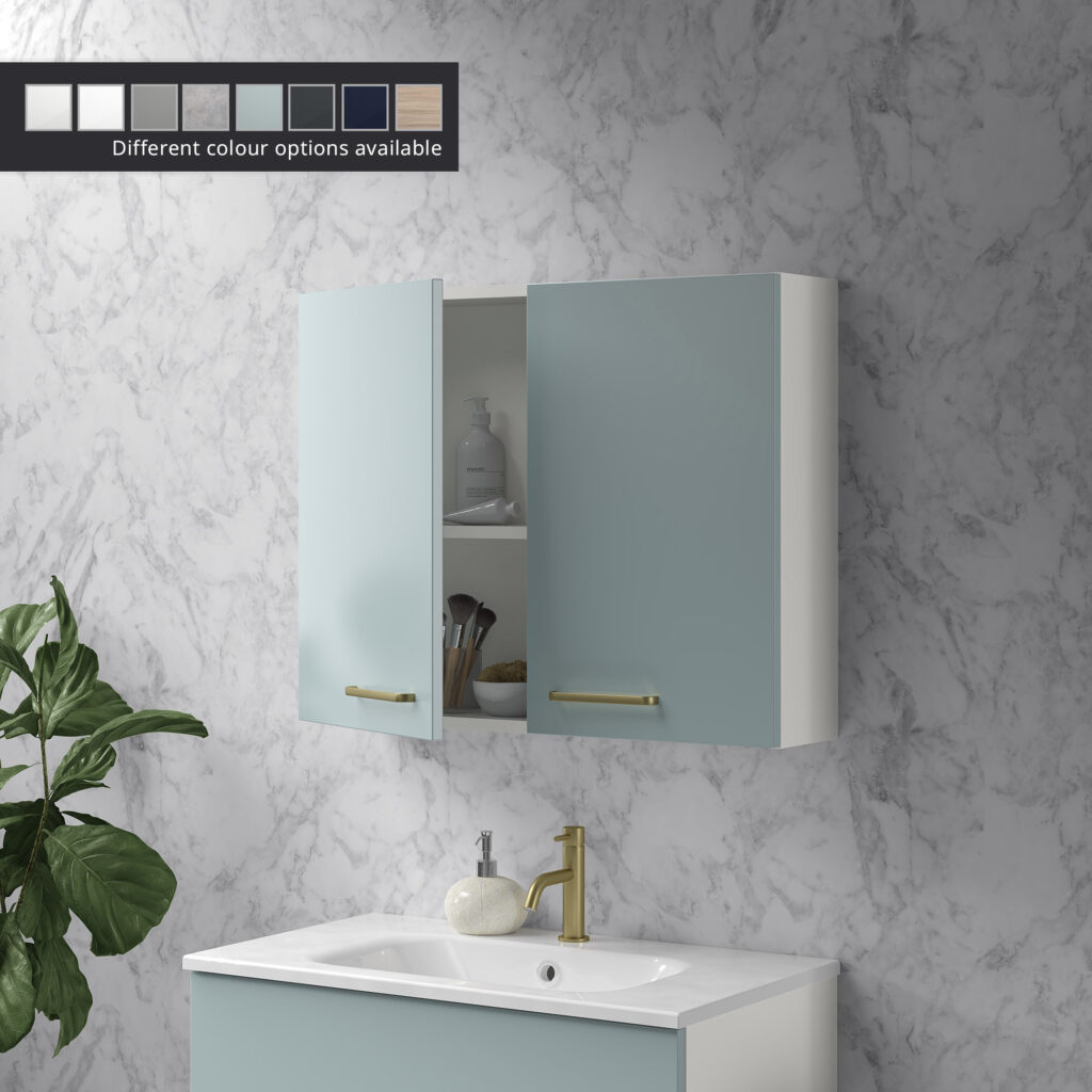 Morley Luxury Bathroom Vanity Unit 1000 - Gloss White - The Luxury Bath ...