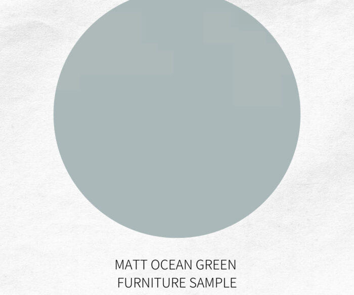 Matt Ocean Green Furniture Sample